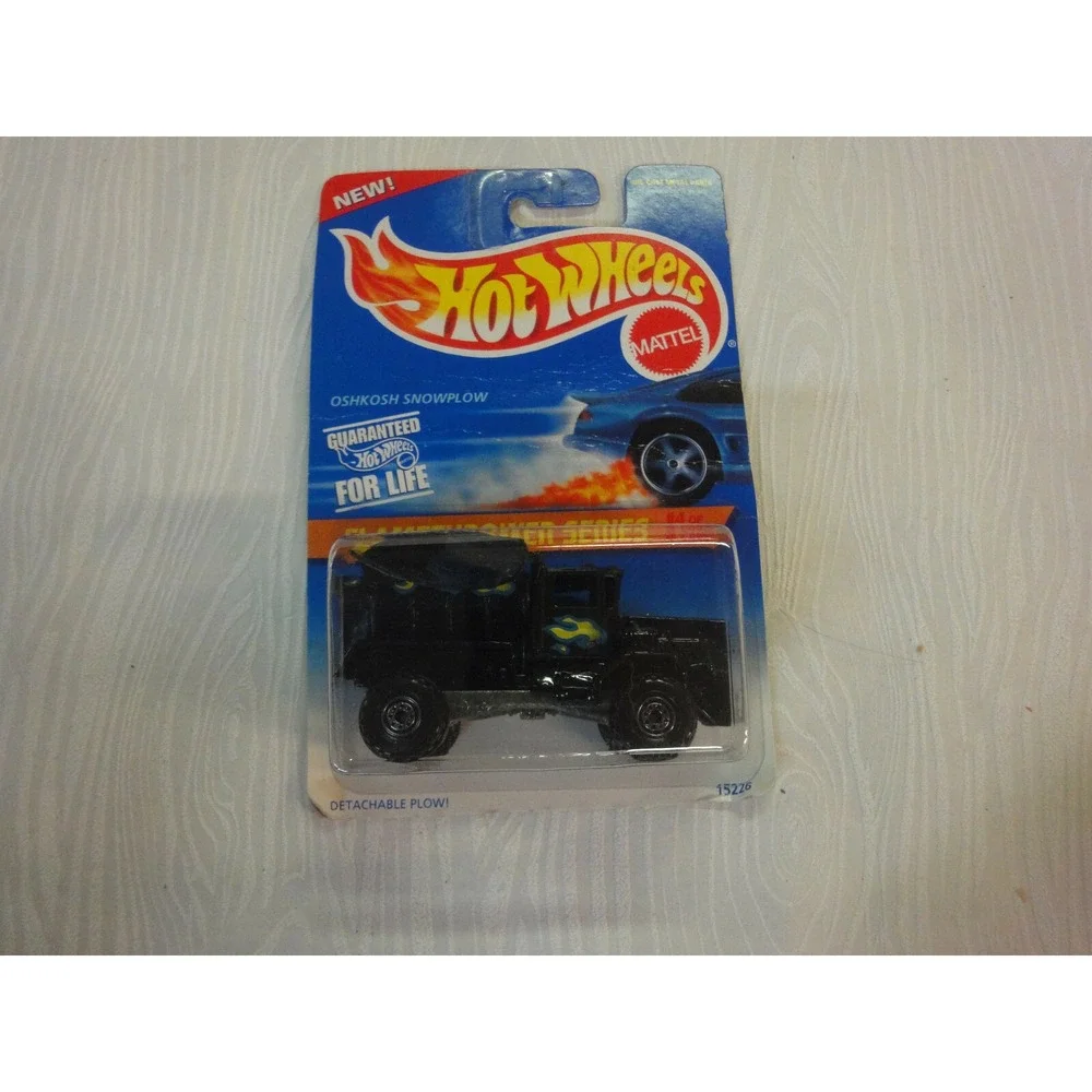 mattel HOT WHEELS Die cast 15226‎ Flamethrower series detachable plow 1995